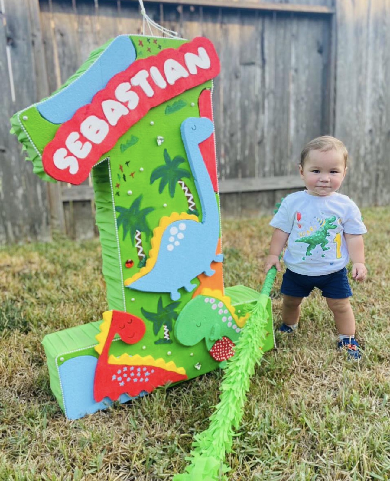 Dinosaur piñata